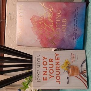 2 Joyce Meyer books, Enjoy your Journey & How to age without getting old
